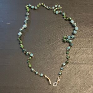 🌟 Handcrafted Vintage Gold Eyeglass Chain 🌟